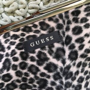 Guess Grey Animal Print Purse (Pet box)